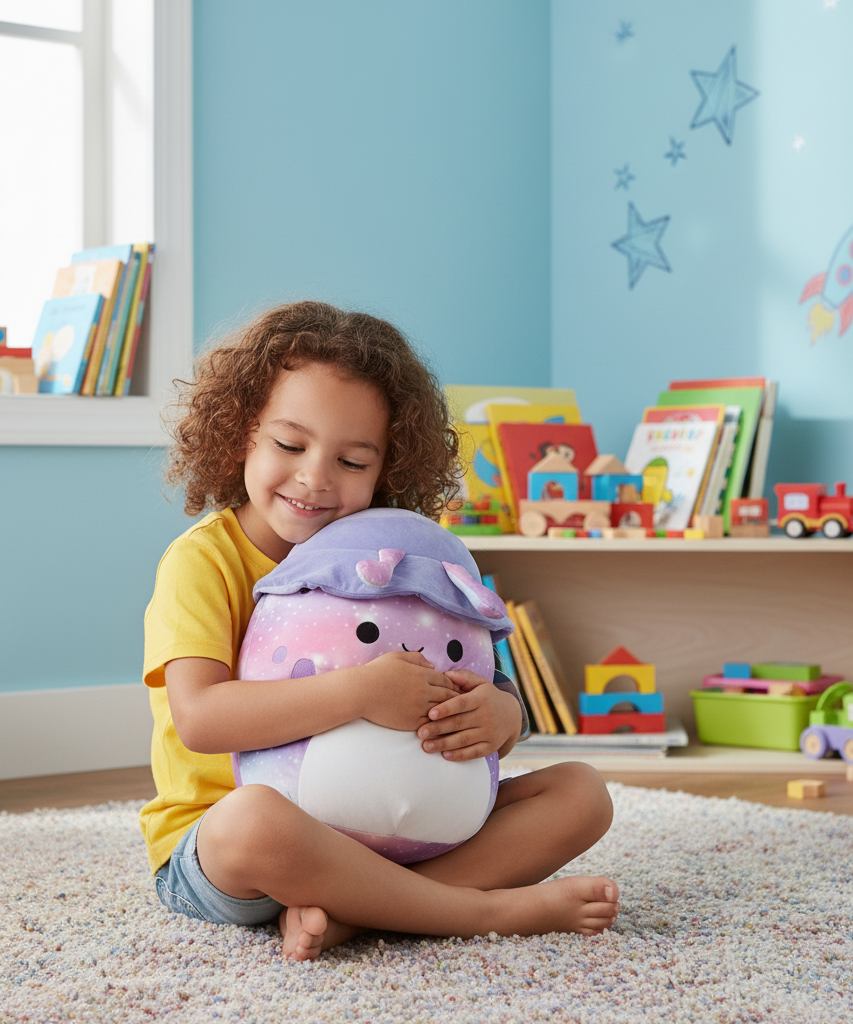 Karu the Galaxy Mushroom Squishmallow