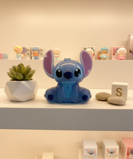 Stitch Slimy Container Includes Fun Confetti