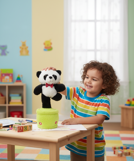 MINI Plush Toy - Cartoon Cute Panda