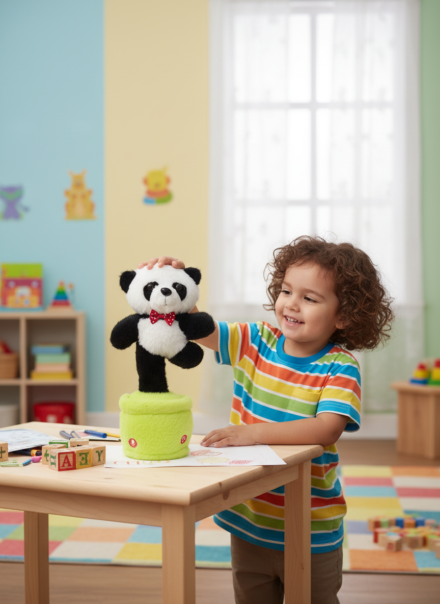 MINI Plush Toy - Cartoon Cute Panda