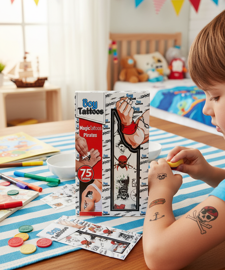 Boy Tattoos Magic Tattoos Pirates