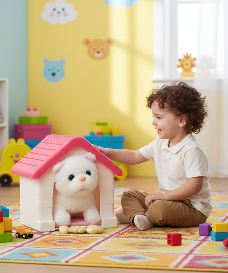 MINI Plush Pet PET+HOUSE Electronic Plush Pet Series
