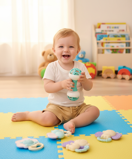 Baby Rattle Bell Set