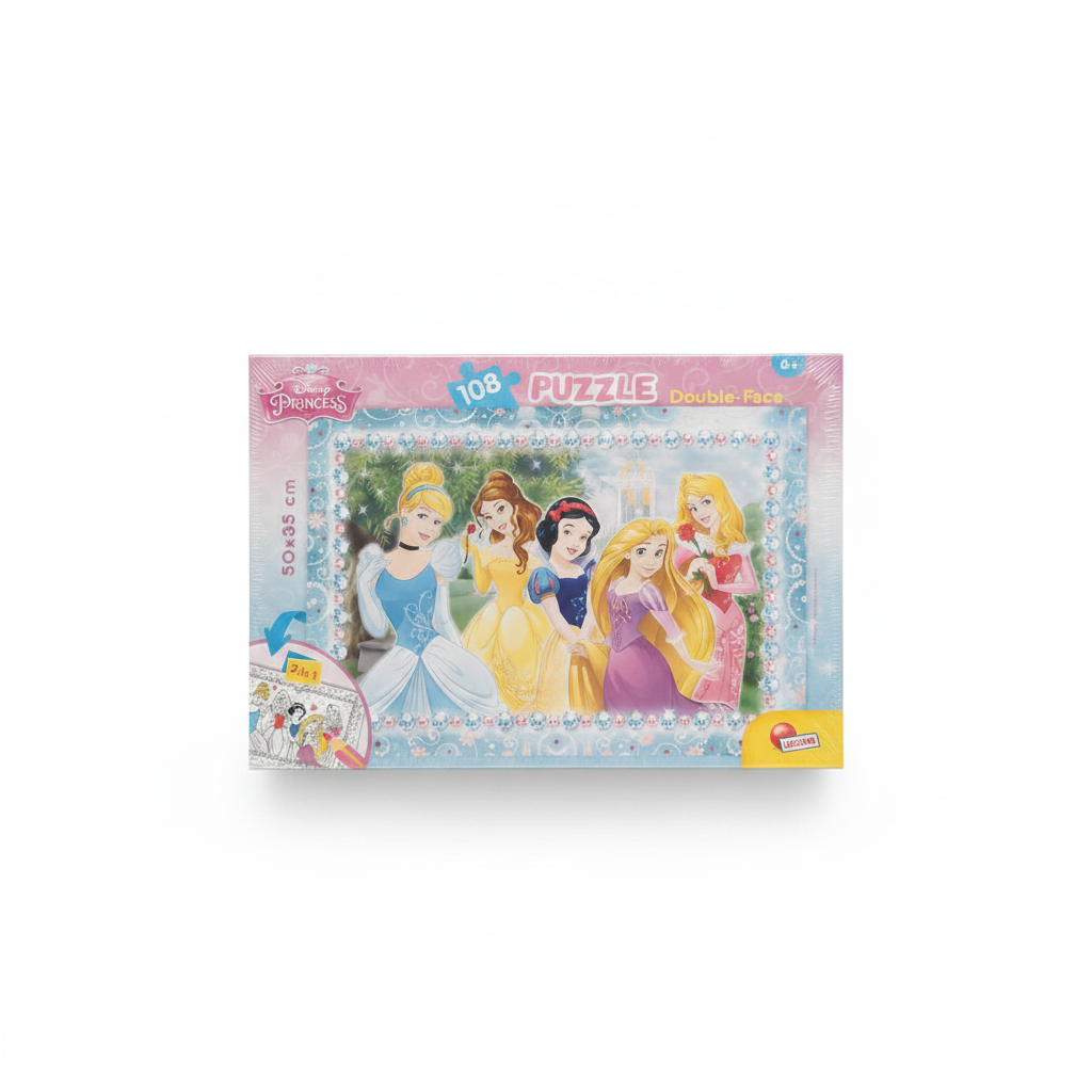 Disney Princess 108 Piece Double-Face Puzzle