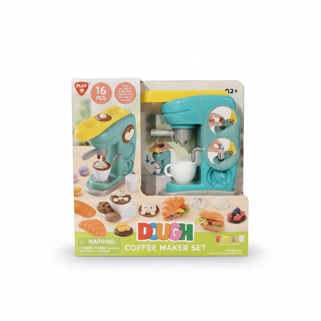 PLAY Dough Coffee Maker Set