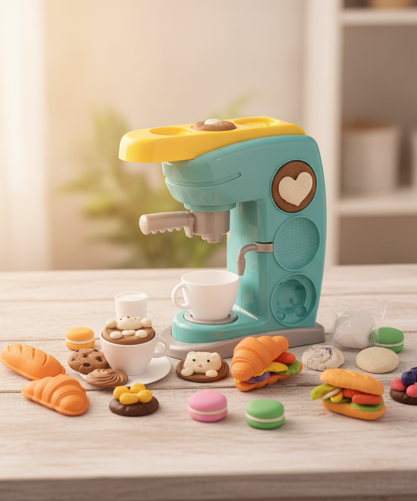 PLAY Dough Coffee Maker Set