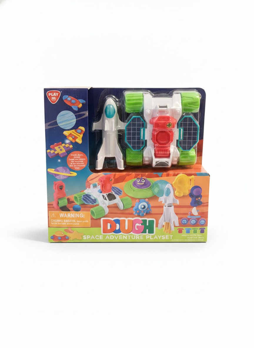 DOUGH SPACE ADVENTURE PLAYSET