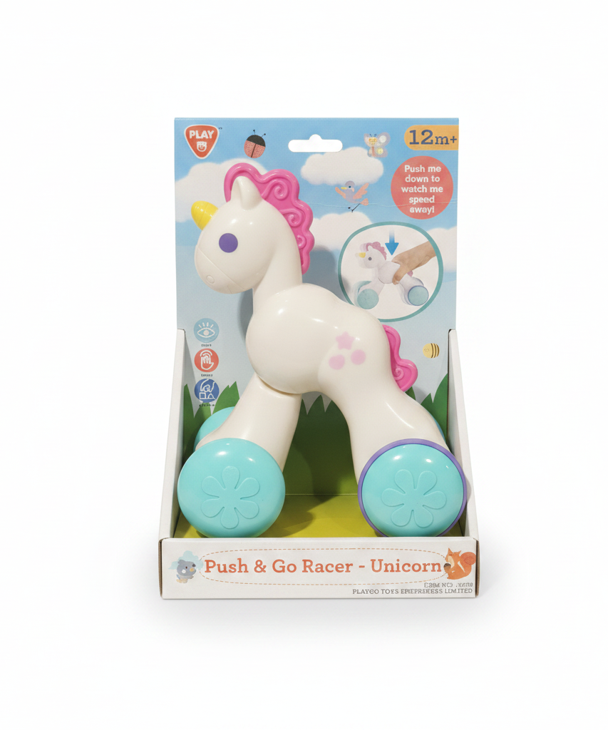 Push & Go Racer - Unicorn