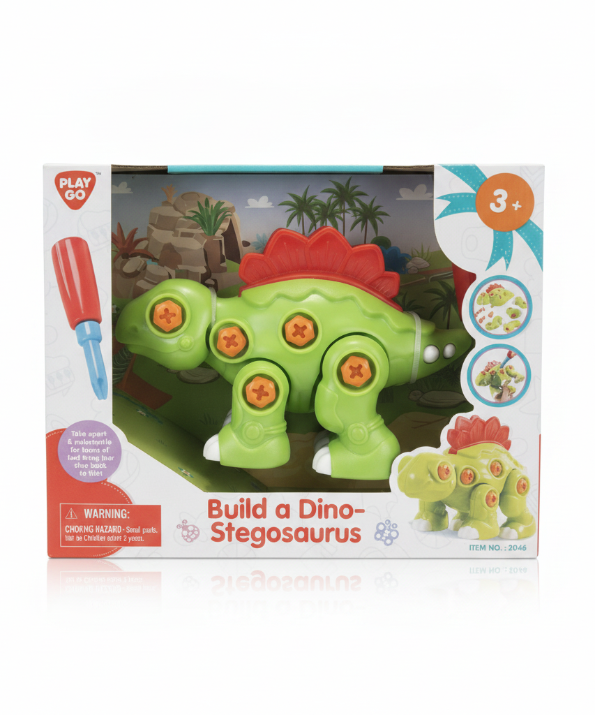 Play Go Build a Dino-Stegosaurus