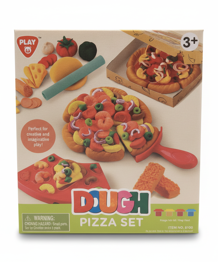 PLAY DOUGH PIZZA SET