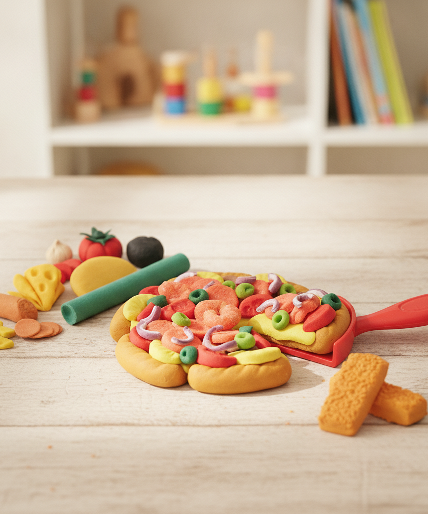 PLAY DOUGH PIZZA SET