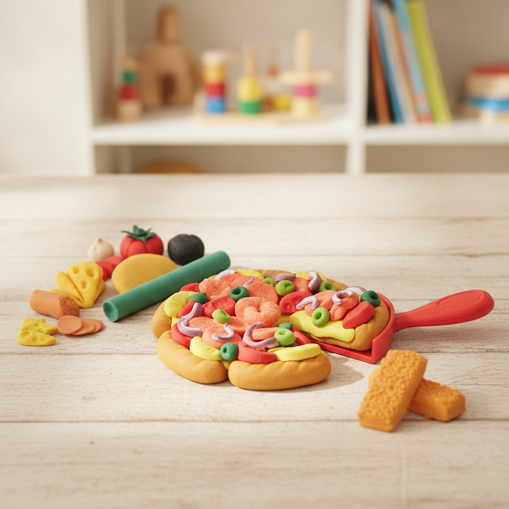 PLAY DOUGH PIZZA SET