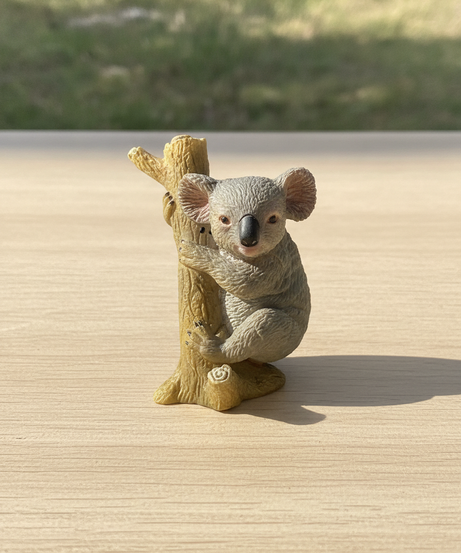 ZAAT Natural World Koala Climbing Bear Figurine