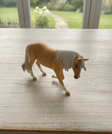 Palomino Horse Toy Figure