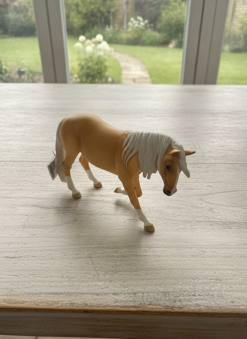 Palomino Horse Toy Figure
