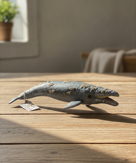 Zayat Gray Whale Realistic Toy Figure