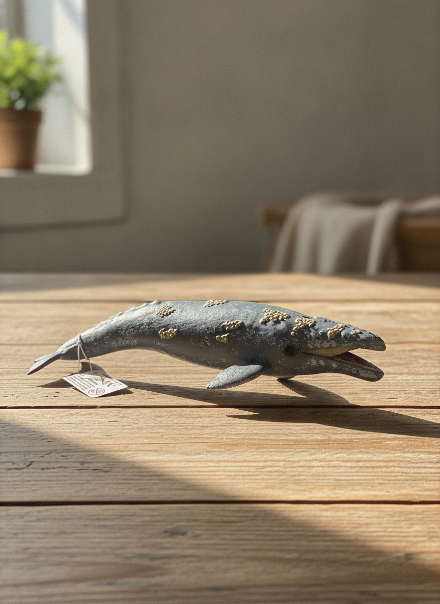 Zayat Gray Whale Realistic Toy Figure
