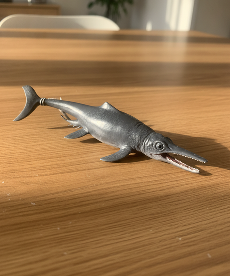 Ichthyosaur Prehistoric Marine Reptile Figure