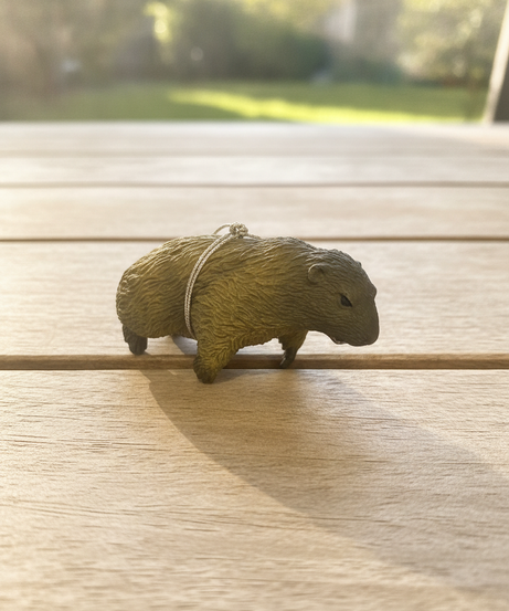 Realistic Capybara Figurine Ornament
