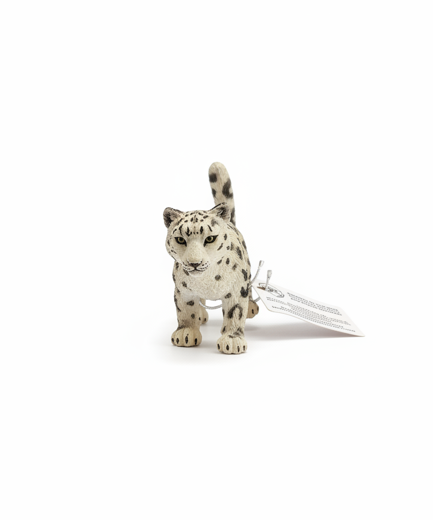 Snow Leopard Figurine