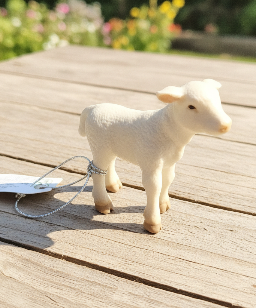 Collectible Baby Calf Figurine