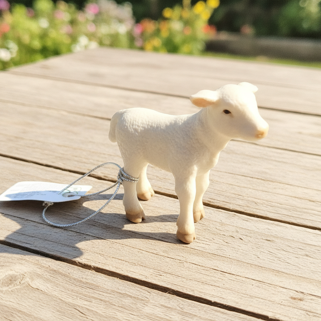 Collectible Baby Calf Figurine
