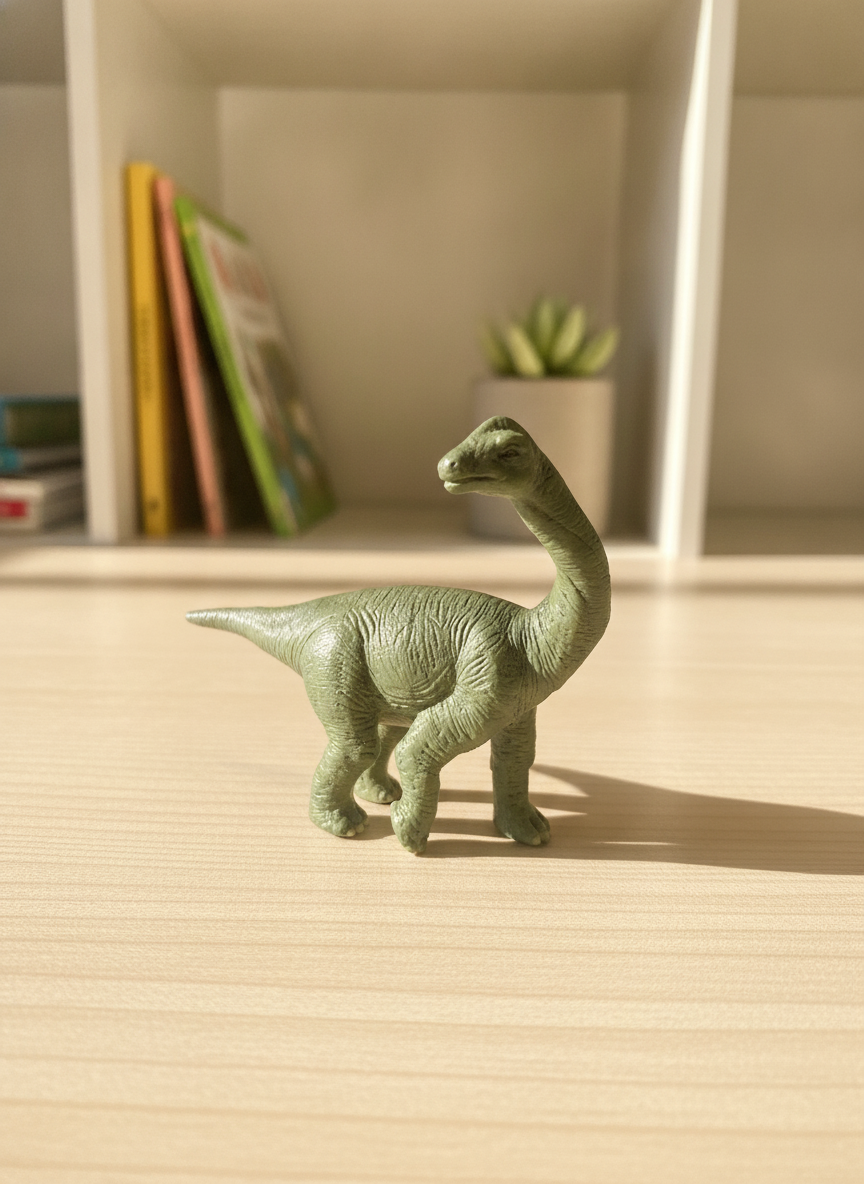 Miniature Brontosaurus Dinosaur Figure