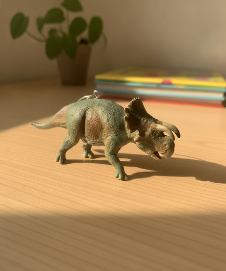 Realistic Triceratops Dinosaur Toy Figure