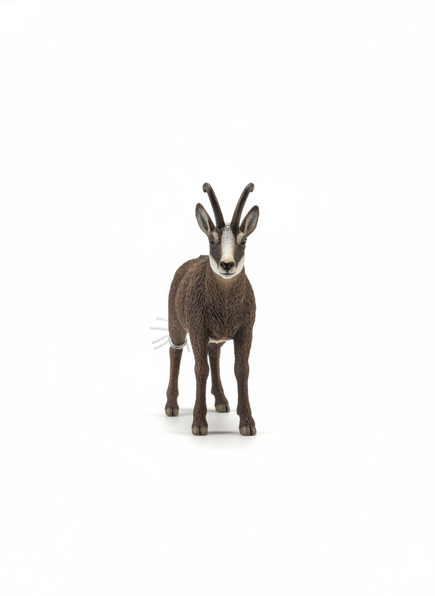 Realistic Chamois Animal Figurine