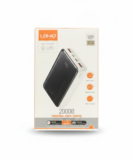 LDNIO 20000mAh Universal Quick Charge Fast Charging Power Bank