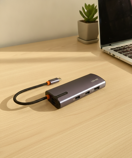 LDNIO DS-18H USB-C Hub Adapter