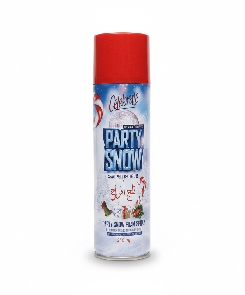 Celebrate Party Snow Foam Spray by My Star Cosmetics