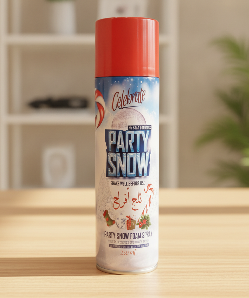 Celebrate Party Snow Foam Spray by My Star Cosmetics