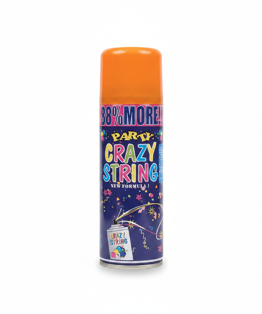 Party Crazy String 88% More! New Formula