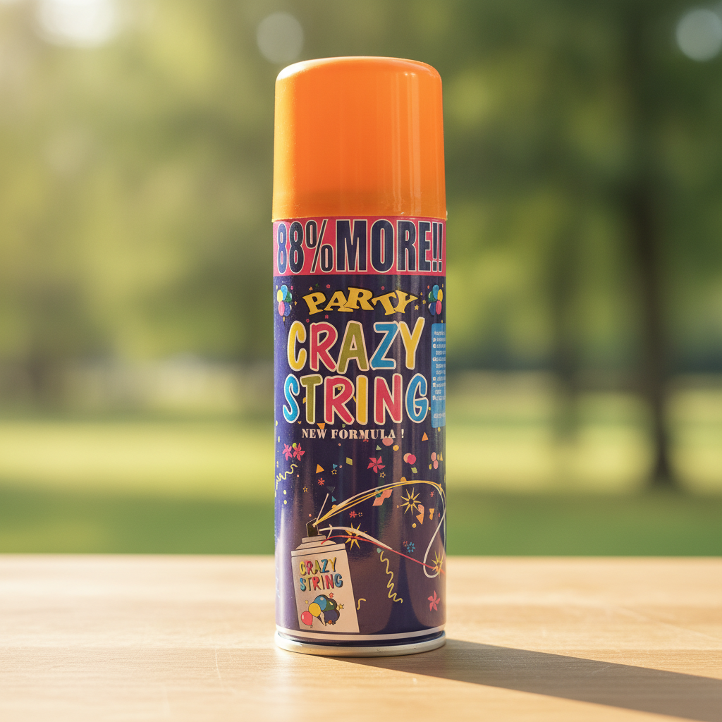 Party Crazy String 88% More! New Formula
