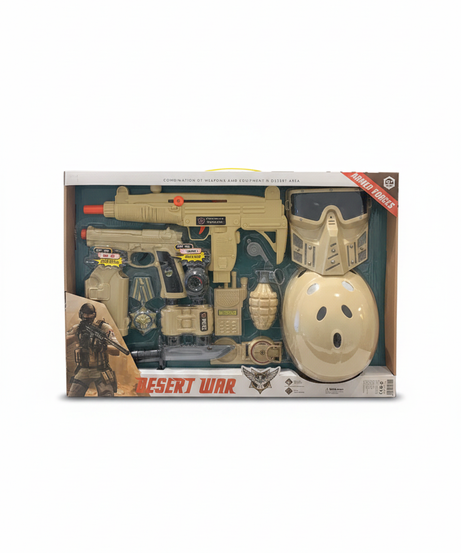 Desert War Armed Forces Toy Set
