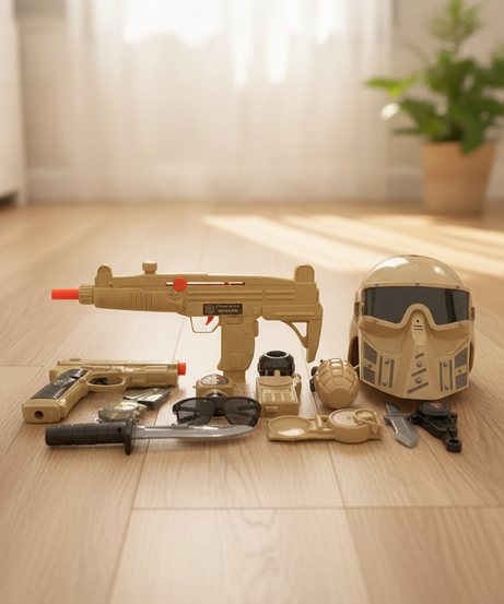 Desert War Armed Forces Toy Set