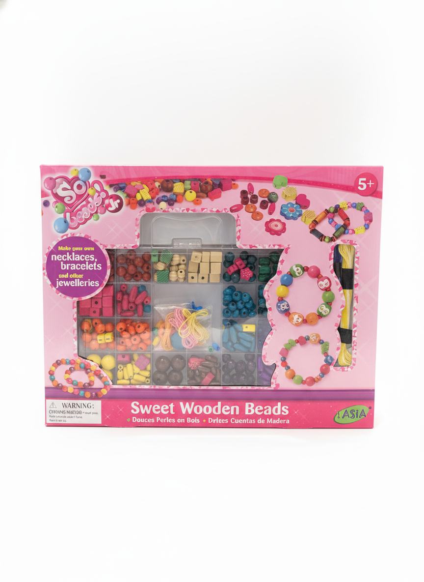 SO beads Jr Sweet Wooden Beads