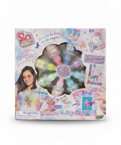 So You Pastel Pretty! Unicorn Tie-Dye Project