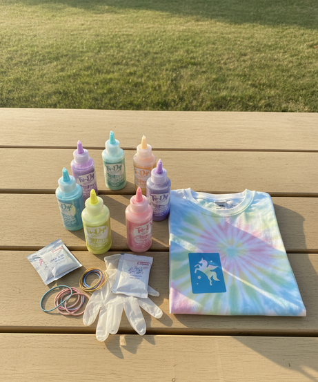 So You Pastel Pretty! Unicorn Tie-Dye Project