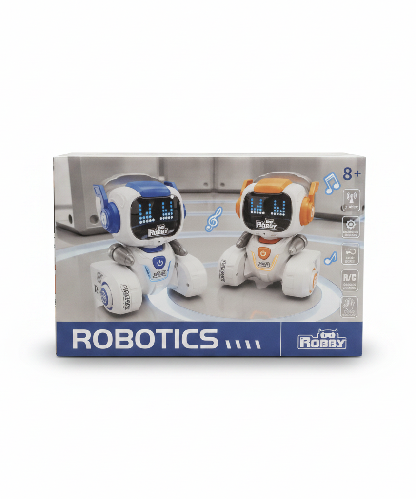 Robby Robotics R-001 Twin Robots