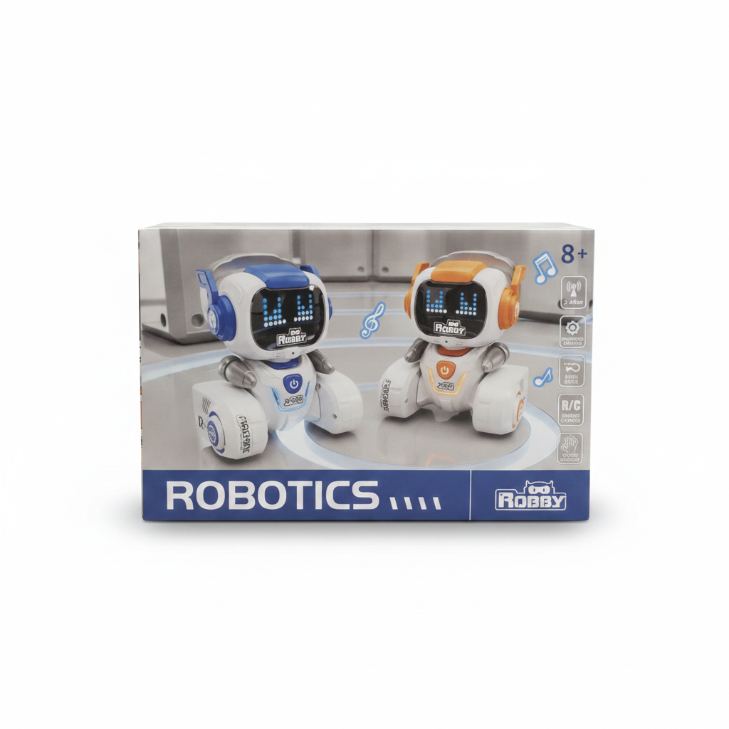 Robby Robotics R-001 Twin Robots
