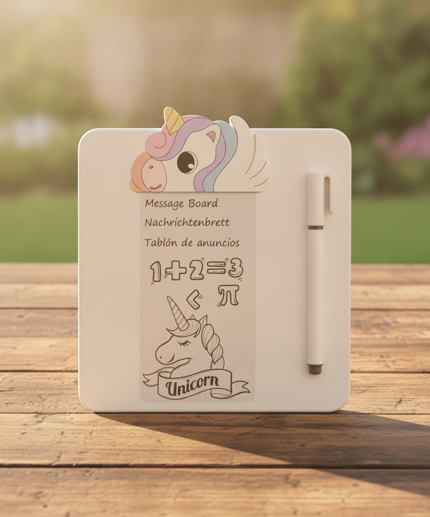 SILICONE CARTOON Magic whiteboard