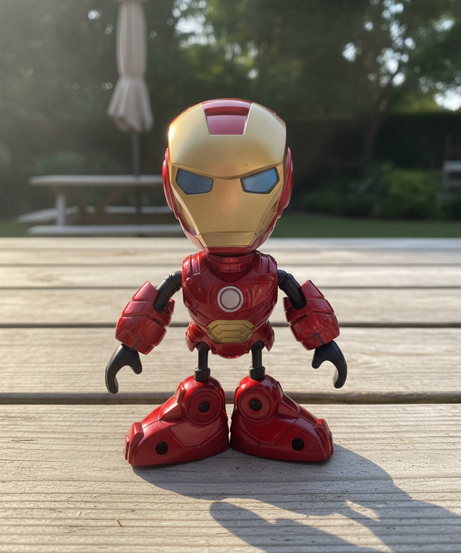 Defenders Fight For Justice Iron Man Action Figure Model No. 760