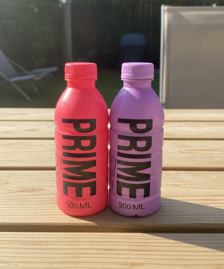 Prime Bottle Squishy Toys (2-Pack) ( Purple & Pink )