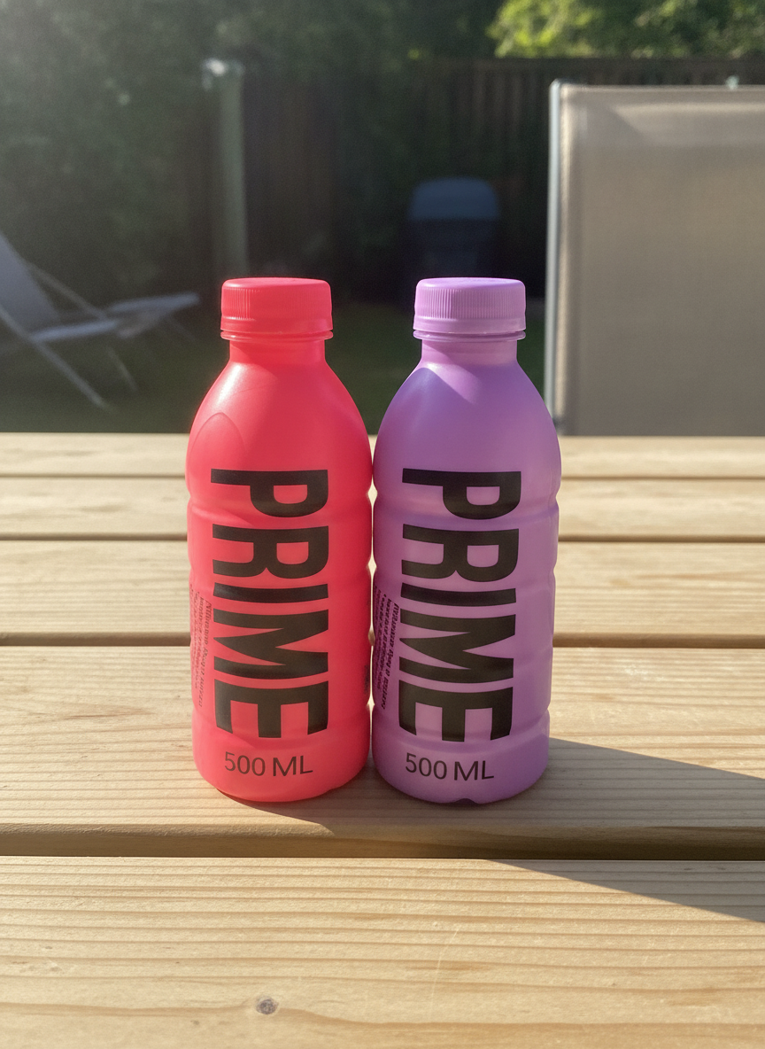Prime Bottle Squishy Toys (2-Pack) ( Purple & Pink )