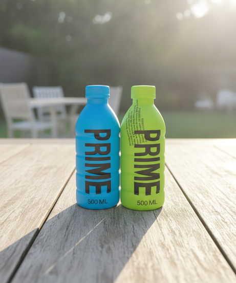Prime Bottle Squishy Toys (2-Pack) ( Blue & Green )