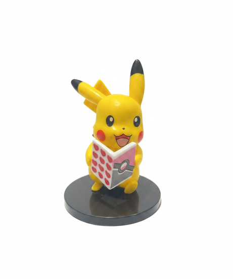 Pikachu Collectible Figurine with Poké Ball Book