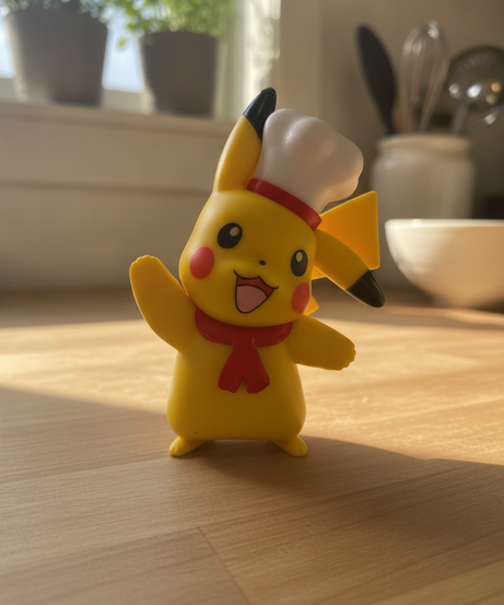 Chef Pikachu Collectible Figure