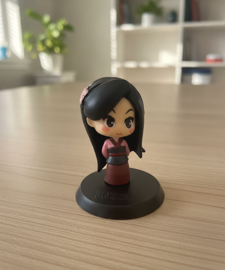 Disney Princess Mulan Chibi Collectible Figure